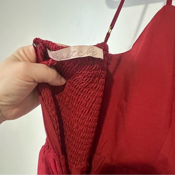 New Anthropologie Hutch Carmichael Maxi Dress Red - Picture 5 of 8